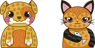 Diamond Dotz, Big Dotz, diamentowa mozaika z naklejkami