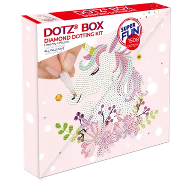Diamond Dotz, diamentowa mozaika, Dreamy unicorn