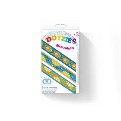 Diamond Dotz, diamentowa mozaika, Gone troppo, bransoletki