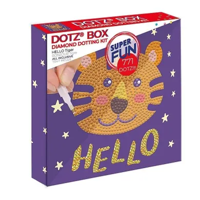 Diamond Dotz, diamentowa mozaika, Hello Tiger