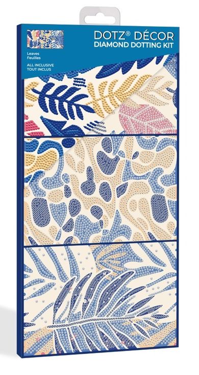 Diamond Dotz, diamentowa mozaika, Leaves