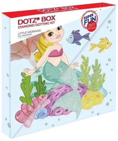 Diamond Dotz, diamentowa mozaika, Little Mermaid