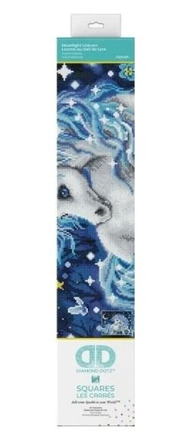 Diamond Dotz, diamentowa mozaika, Moonlight Unicorn