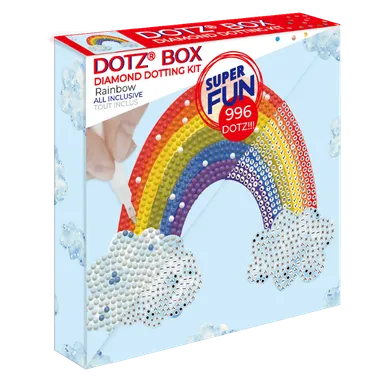 Diamond Dotz, diamentowa mozaika, Rainbow smile