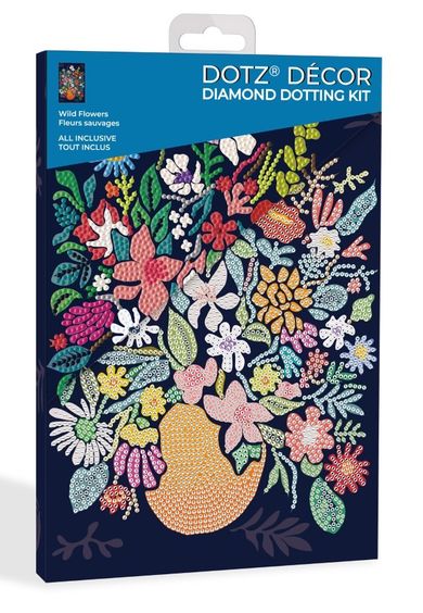 Diamond Dotz, diamentowa mozaika, Wild Flowers