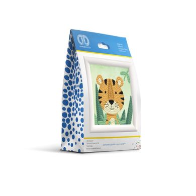 Diamond Dotz, diamentowa mozaika, Woodland Tiger