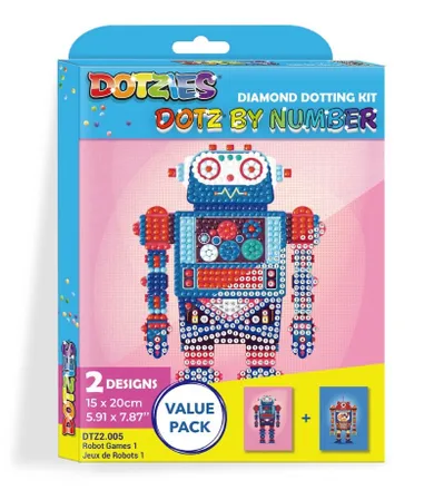 Diamond Dotz, Robot games, diamentowa mozaika