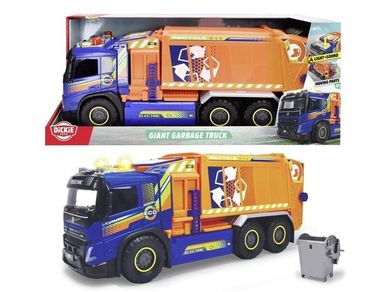 Dickie, City, Volvo, śmieciarka gigant, 56 cm