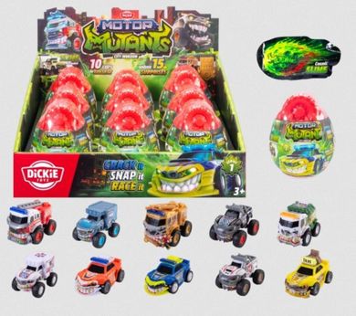 Dickie, Monster Motor Mutants, pojazd niespodzianka w jajku, 1 szt.