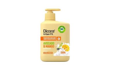 Dicora, Urban Fit, mydło do mycia rąk, awokado i mango, 500 ml