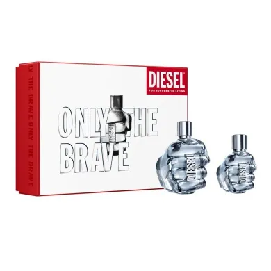 Diesel, Only The Brave for Man, zestaw, woda toaletowa, spray, 125 ml + woda toaletowa, spray, 35 ml