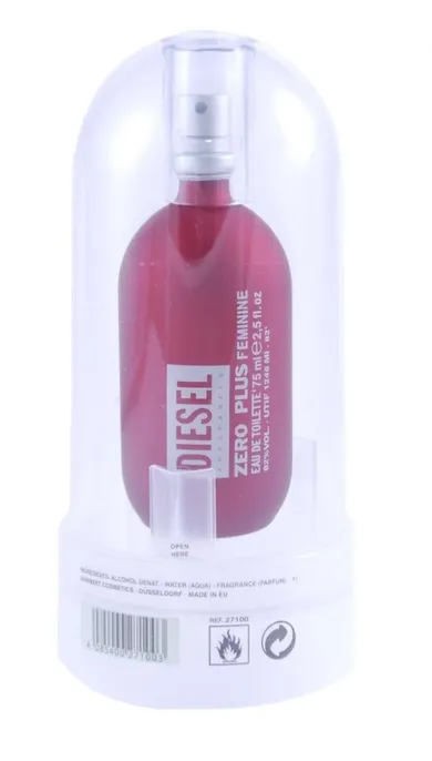 Diesel, Zero Plus Feminine, Woda toaletowa, 75 ml