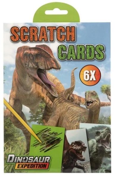 Dino. Wydrapywanka 6 kartek