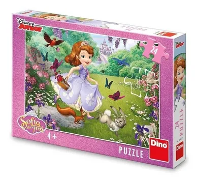 Dino, Zosia w ogrodzie, puzzle, 24 elementy