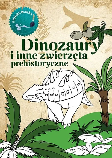 Dinozaury. Kolorowanka