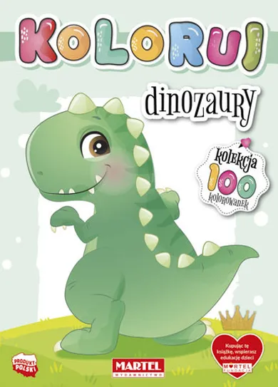 Dinozaury. Koloruj