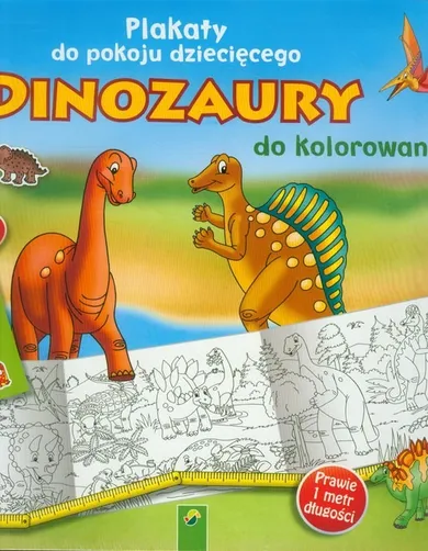 Dinozaury. Plakaty do kolorowania