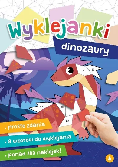 Dinozaury. Wyklejanki