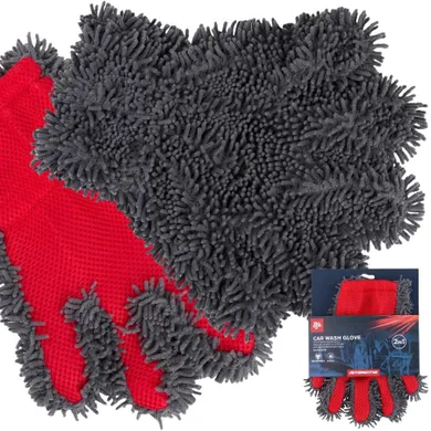 Dirt Devil, rękawica, myjka dwustronna z microfibry, 24-26 cm