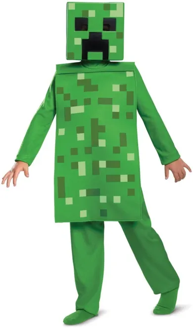 Disguise, Minecraft, Creeper, strój dla dzieci, 127-136 cm, 7-8 lat