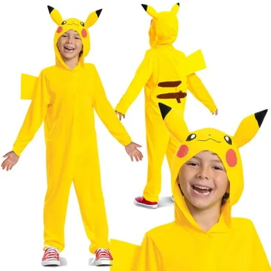 Disguise, Pokemon, Pikachu, strój karnawałowy, kigurumi, żółte, 94-109 cm, 3-4 lat