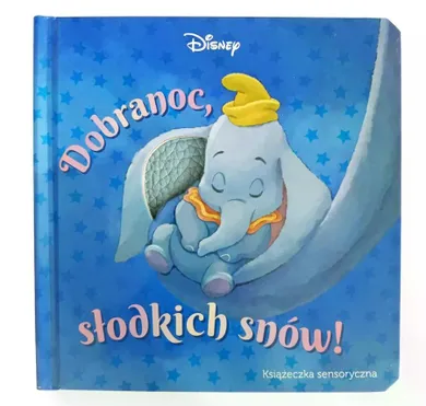 Disney. Dobranoc, słodkich snów. Książeczka sensoryczna