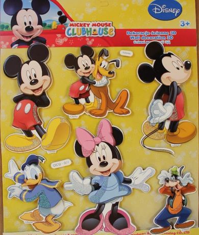 Disney, Myszka Miki i przyjaciele, dekoracja 3D