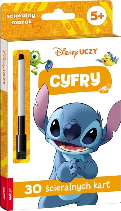 Disney uczy. Cyfry. Karty