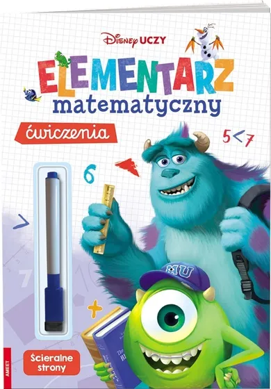 Disney uczy. Elementarz matematyczny. Ćwiczenia