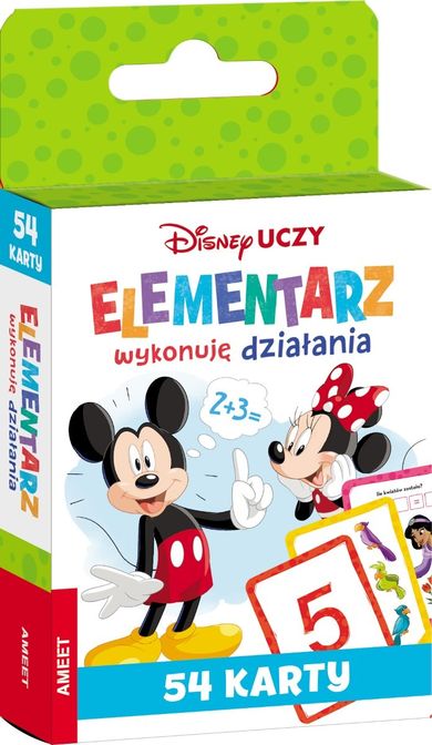Disney uczy. Elementarz wykonuję działania. Karty