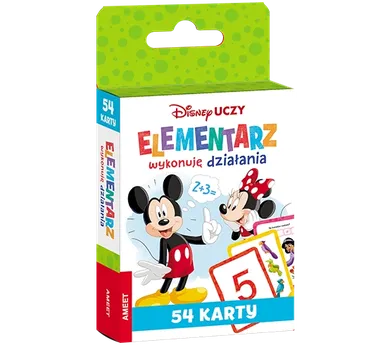 Disney uczy. Elementarz wykonuję działania. Karty