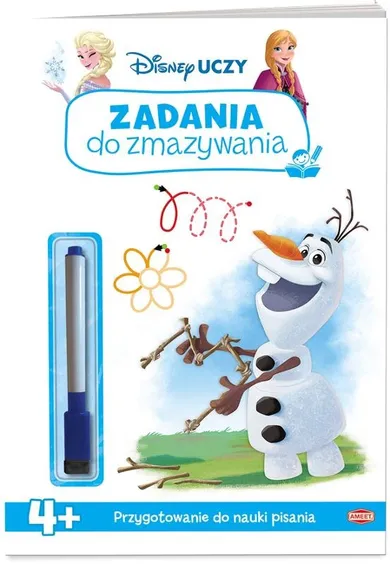 Disney uczy. Kraina lodu. Zadania do zmazywania