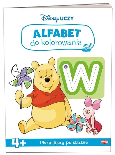 Disney uczy. Kubuś i Przyjaciele. Alfabet do kolorowania