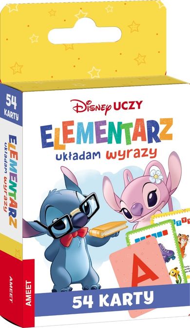 Disney uczy. Układam wyrazy. Karty 6+