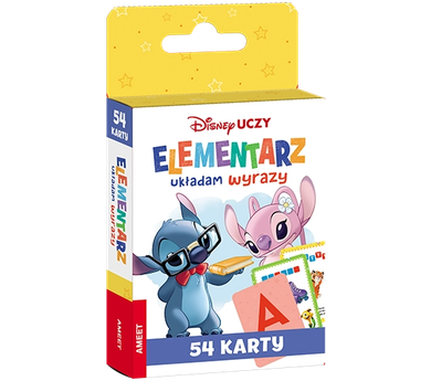 Disney uczy. Układam wyrazy. Karty 6+