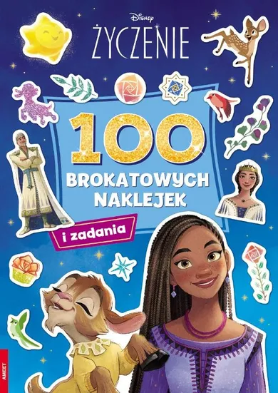 Disney Życzenie. 100 Brokatowych naklejek