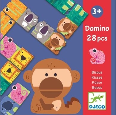 Djeco, Buziaczki, kartonowe domino