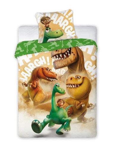 Dobry Dinozaur, 2-częściowy komplet pościeli, 160-200 cm