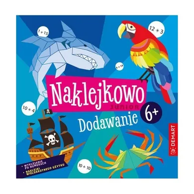 Dodawanie. Naklejkowo Junior 6+