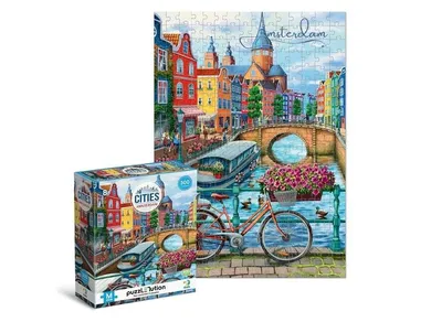 Dodo, Cities, Amsterdam, puzzle, 300 elementów