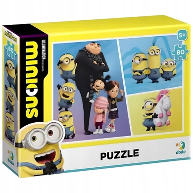 Dodo, Minionki, puzzle, 80 elementów