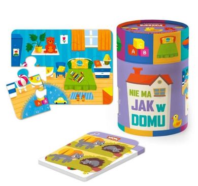 Dodo, Nie ma jak w domu, puzzle dwustronne, 4-6 elementów