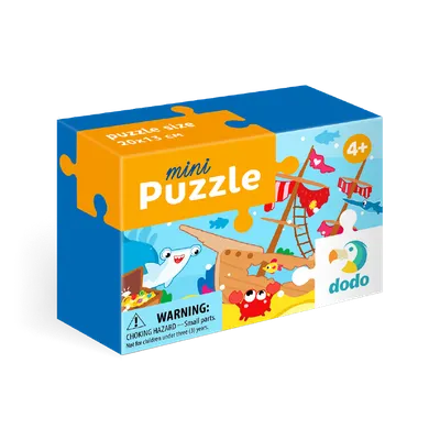 Dodo, puzzle mini, Morskie życie, 35 elementów