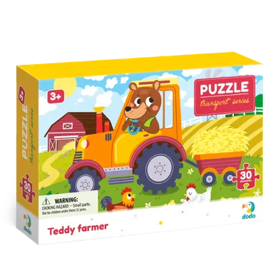 Dodo, puzzle, Profesje, Farmer teddy, 30 elementów