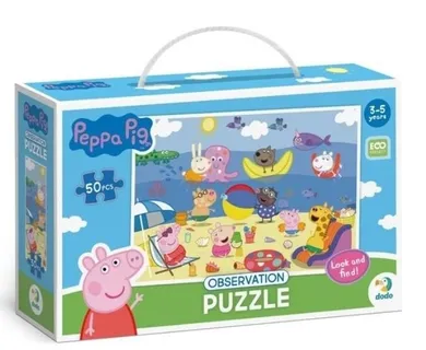 Dodo, Świnka Peppa, Wakacje, puzzle, 50 elementów