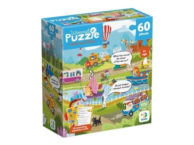 Dodo, Wimmel, Wonderful Transport, puzzle, 60 elementów