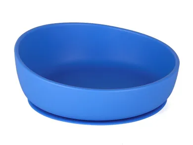 Doidy Bowl, miseczka-talerzyk 2w1, niebieska, 6m+
