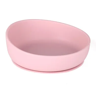 Doidy Bowl, miseczka-talerzyk 2w1, różana, 6m+