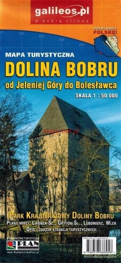 Dolina Bobru 1:50 000. Mapa turystyczna