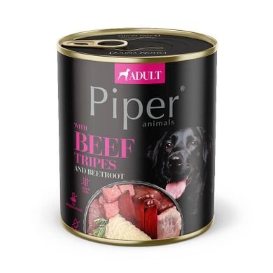 Dolina Noteci, Piper Animals, z żołądkami wołowymi, mokra karma dla psa, 800g